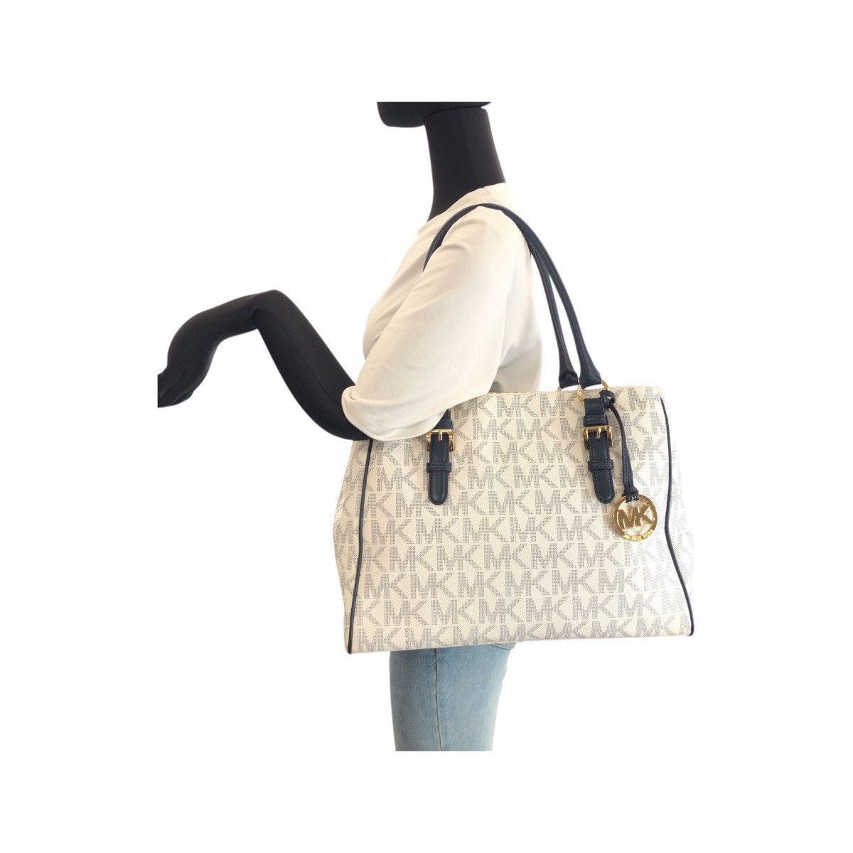 Michael Kors Michael Kors Michael Kors PVC 2way tote bag Plastic / Synthetic Shoulder Bag 35T4GTTT2B DUTY FREE for USA Size ONE SIZE - 7 Thumbnail