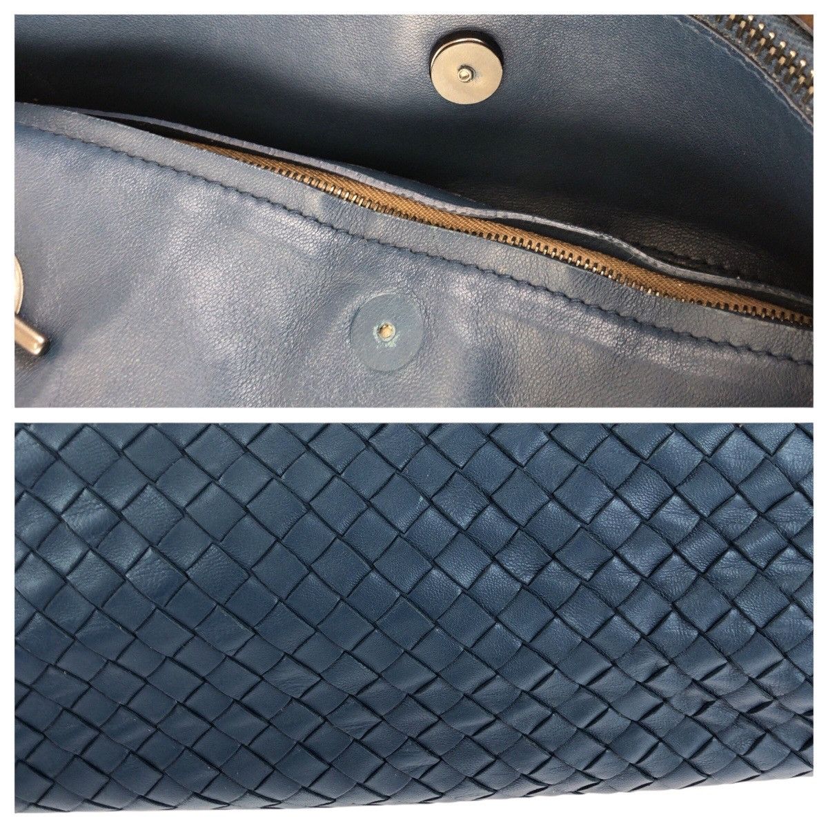 Bottega Veneta Bottega Veneta Bottega Veneta Intrecciato Leather Tote Bag Leather Shoulder Bag DUTY FREE for USA Size ONE SIZE - 6 Thumbnail