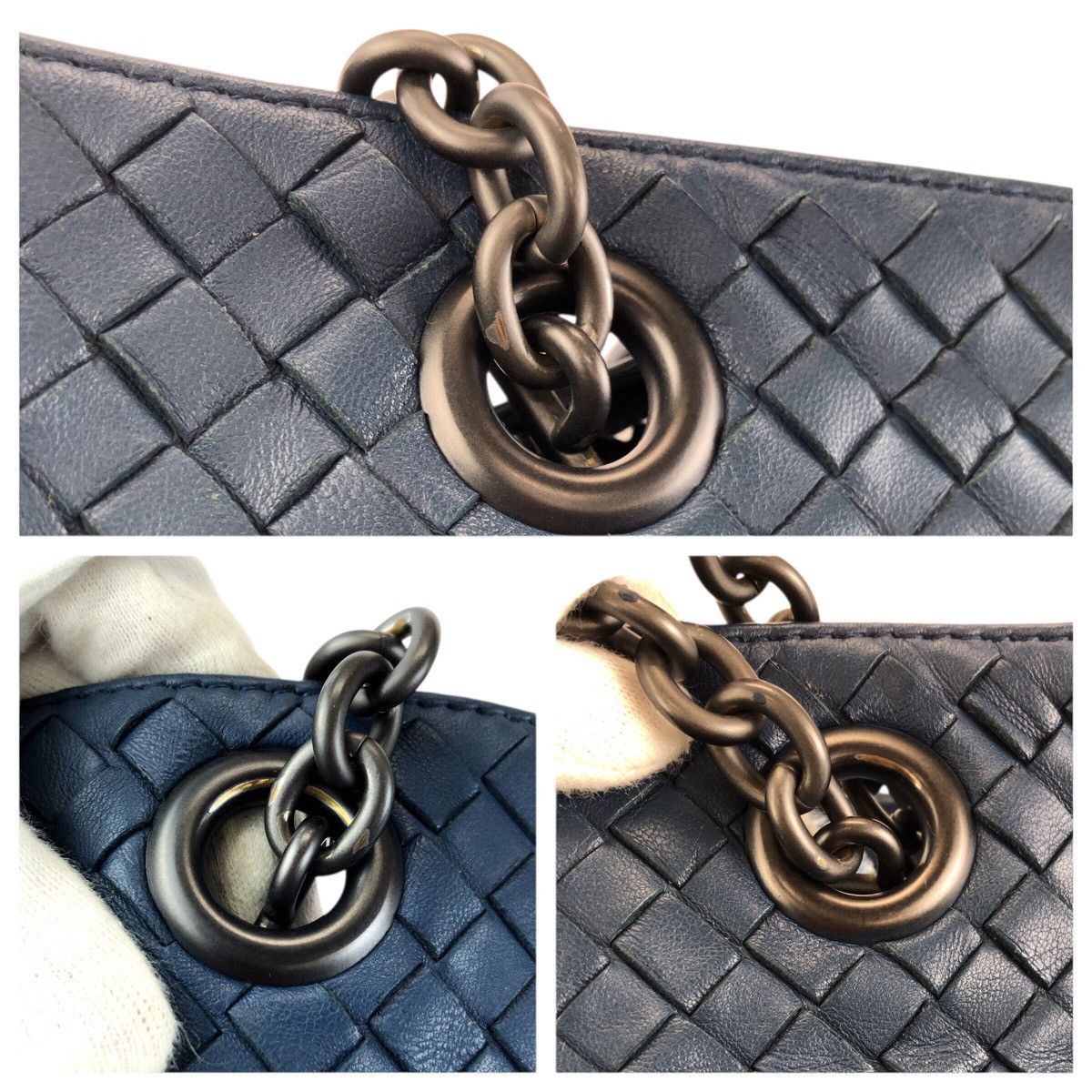 Bottega Veneta Bottega Veneta Bottega Veneta Intrecciato Leather Tote Bag Leather Shoulder Bag DUTY FREE for USA Size ONE SIZE - 5 Thumbnail