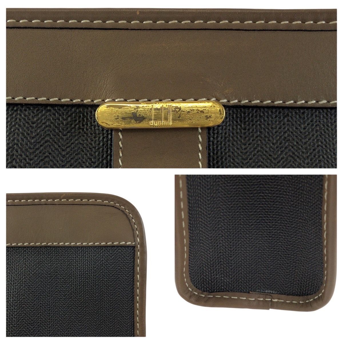 Other Dunhill Dunhill PVC Leather Clutch Bag Leather Clutch Bag DUTY FREE for USA Size ONE SIZE - 5 Thumbnail