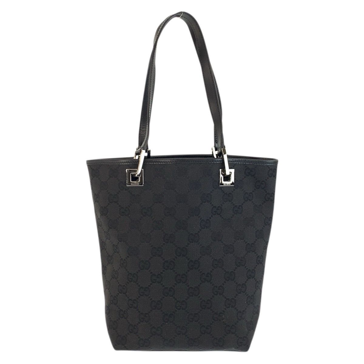 Gucci Gucci Gucci GG Canvas Leather Tote Bag Textile Tote Bag 31244 DUTY FREE for USA Size ONE SIZE - 2 Thumbnail