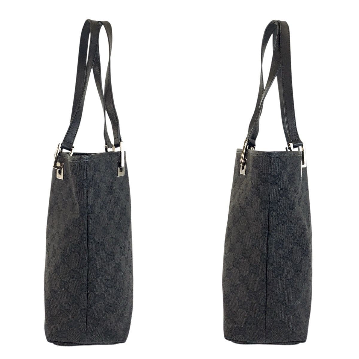 Gucci Gucci Gucci GG Canvas Leather Tote Bag Textile Tote Bag 31244 DUTY FREE for USA Size ONE SIZE - 8 Thumbnail