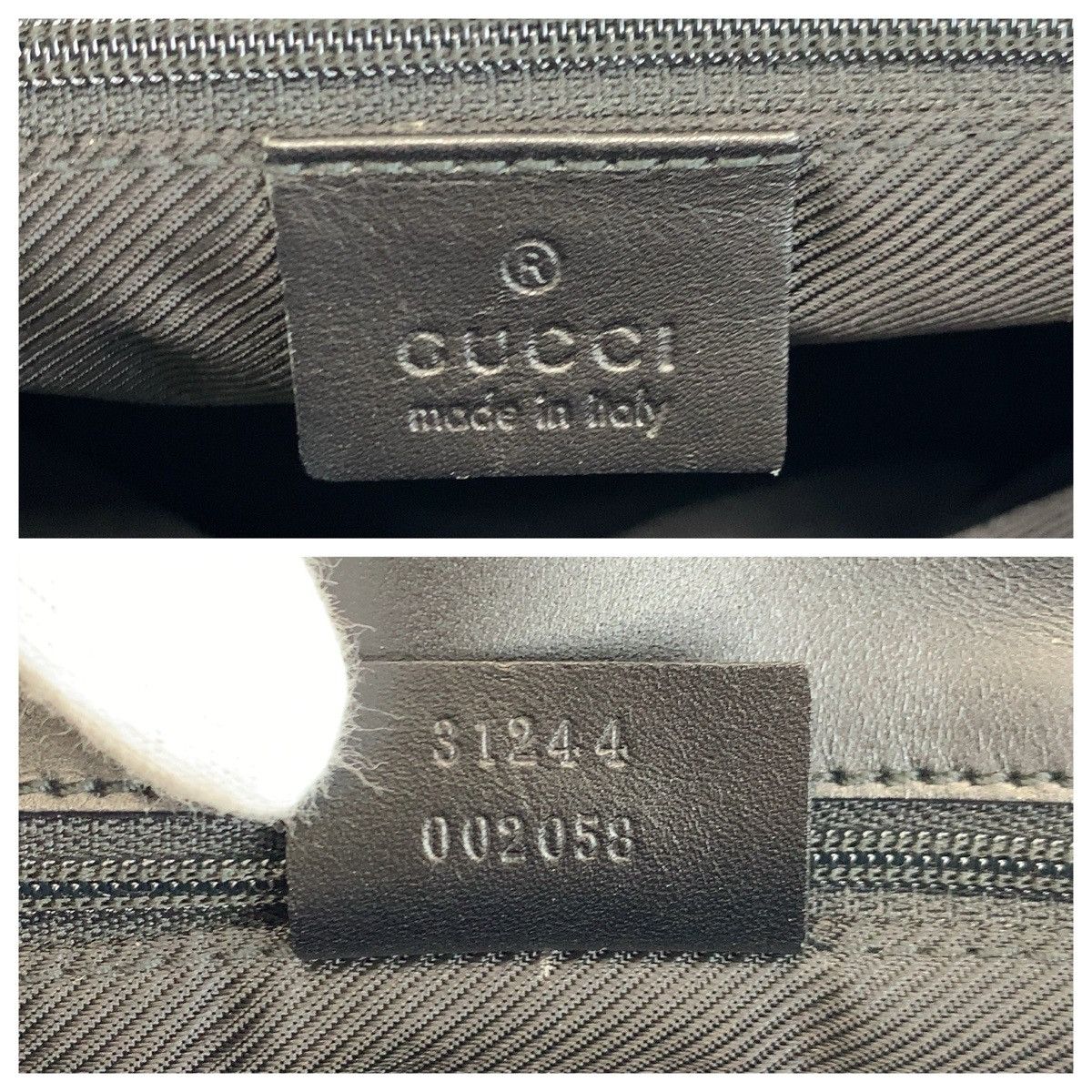 Gucci Gucci Gucci GG Canvas Leather Tote Bag Textile Tote Bag 31244 DUTY FREE for USA Size ONE SIZE - 3 Thumbnail