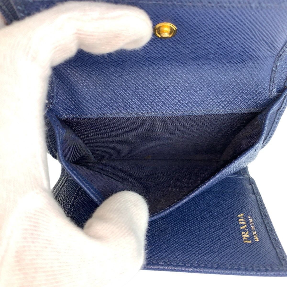 Prada Prada Prada Saffiano Wallet Leather Short Wallet DUTY FREE for USA Size ONE SIZE - 6 Thumbnail