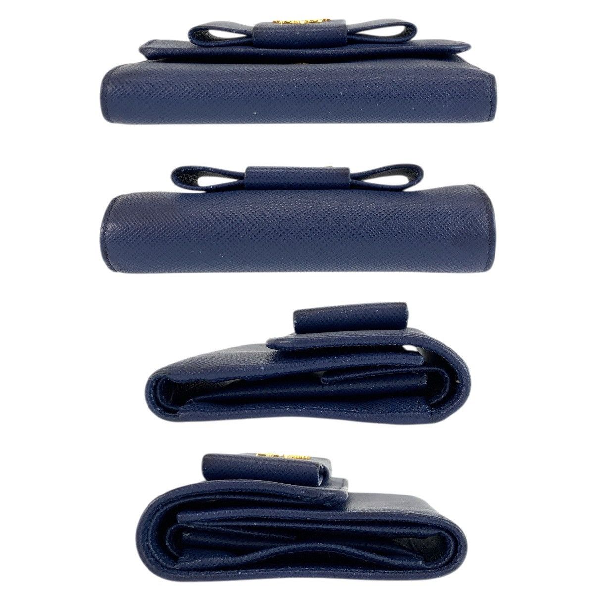 Prada Prada Prada Saffiano Wallet Leather Short Wallet DUTY FREE for USA Size ONE SIZE - 10 Thumbnail