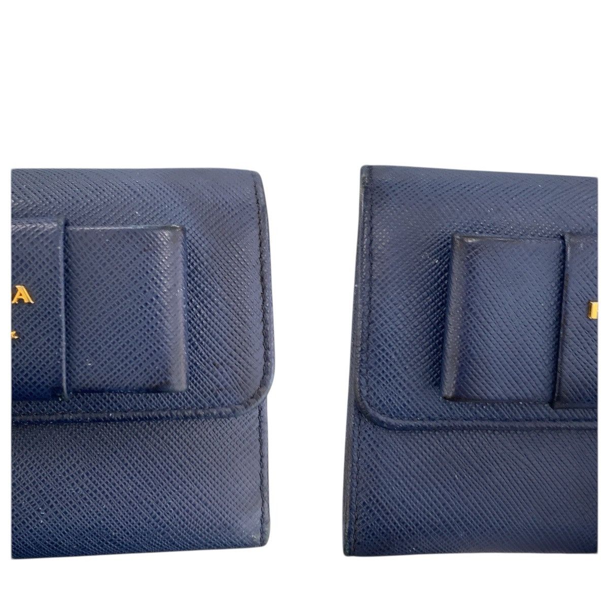 Prada Prada Prada Saffiano Wallet Leather Short Wallet DUTY FREE for USA Size ONE SIZE - 9 Thumbnail