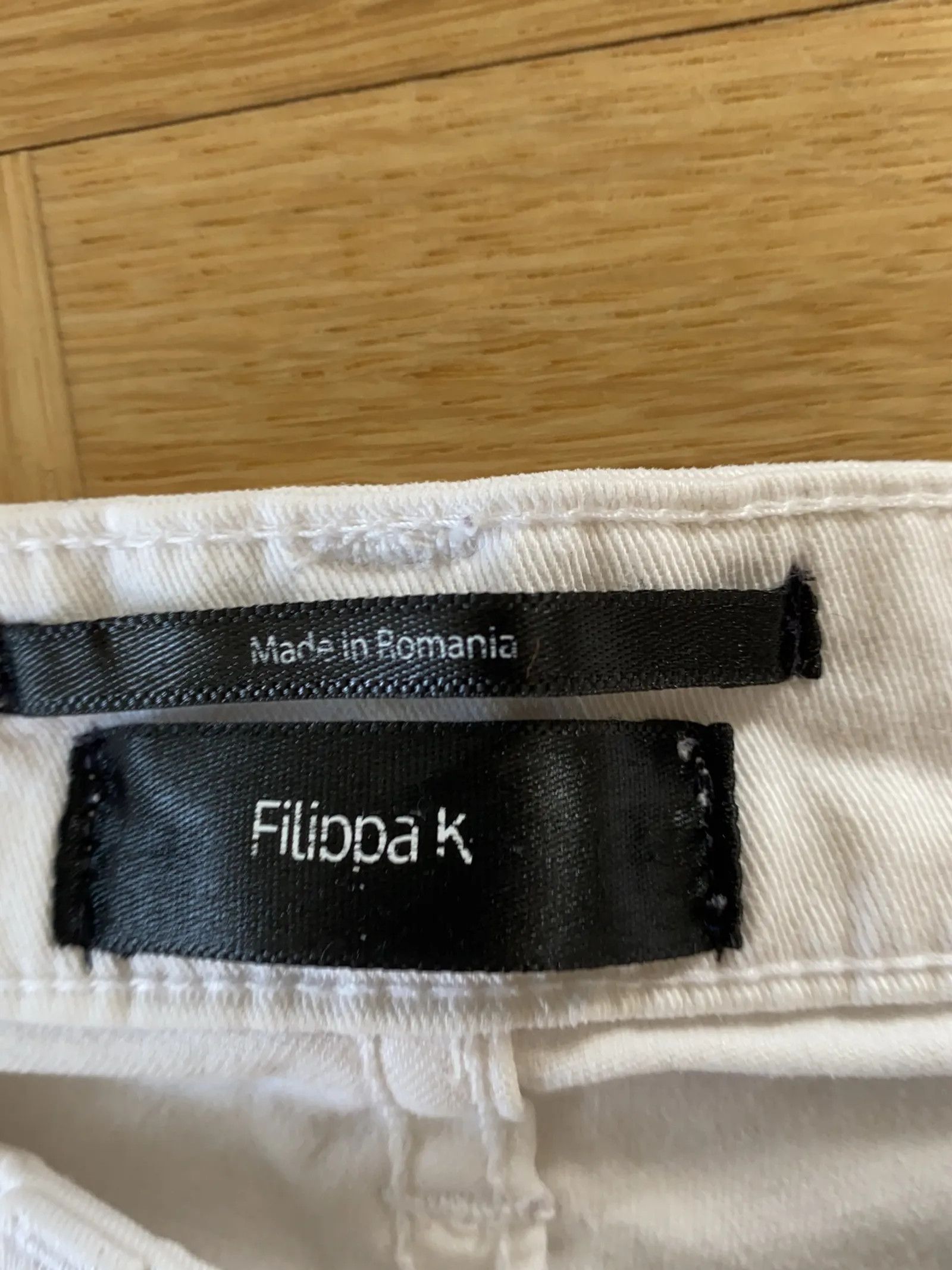 Filippa K Filippa K Niki crop Teill jeans White Jeans Size 29" - 2 Thumbnail