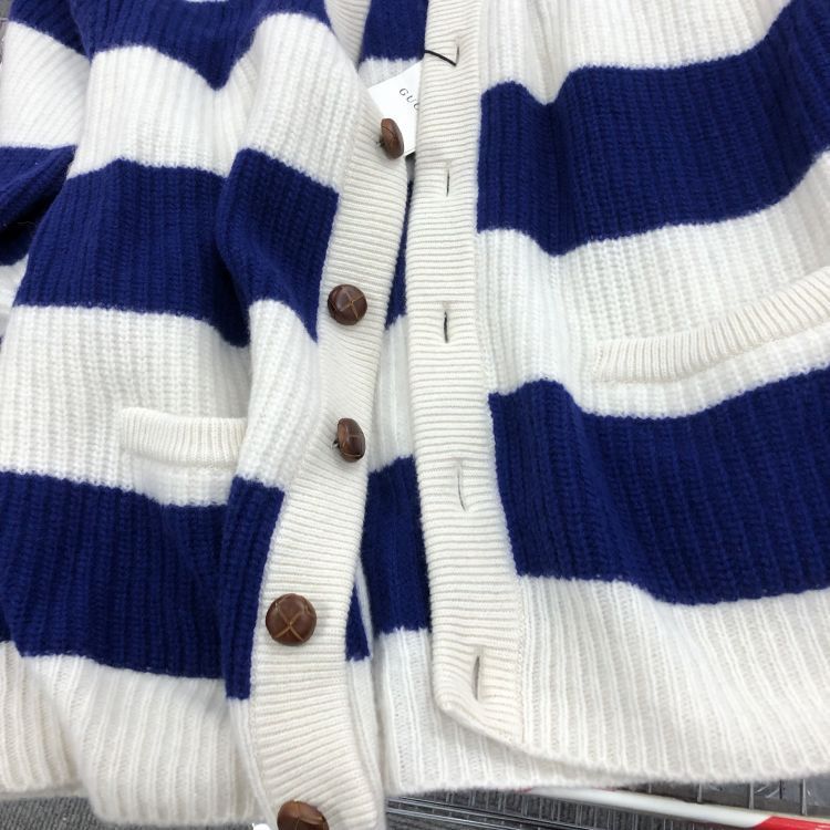 Gucci Gucci Striped Cardigan Size M Size US M / EU 48-50 / 2 - 7 Thumbnail
