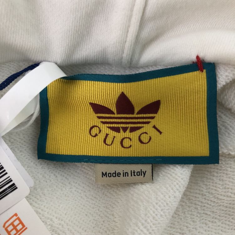 Gucci Gucci x Adidas Trefoil Logo Hoodie Size XL Size US XL / EU 56 / 4 - 3 Thumbnail