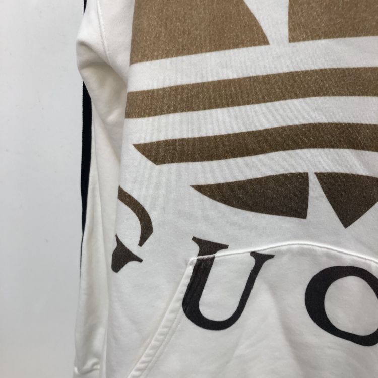 Gucci Gucci x Adidas Trefoil Logo Hoodie Size XL Size US XL / EU 56 / 4 - 8 Thumbnail