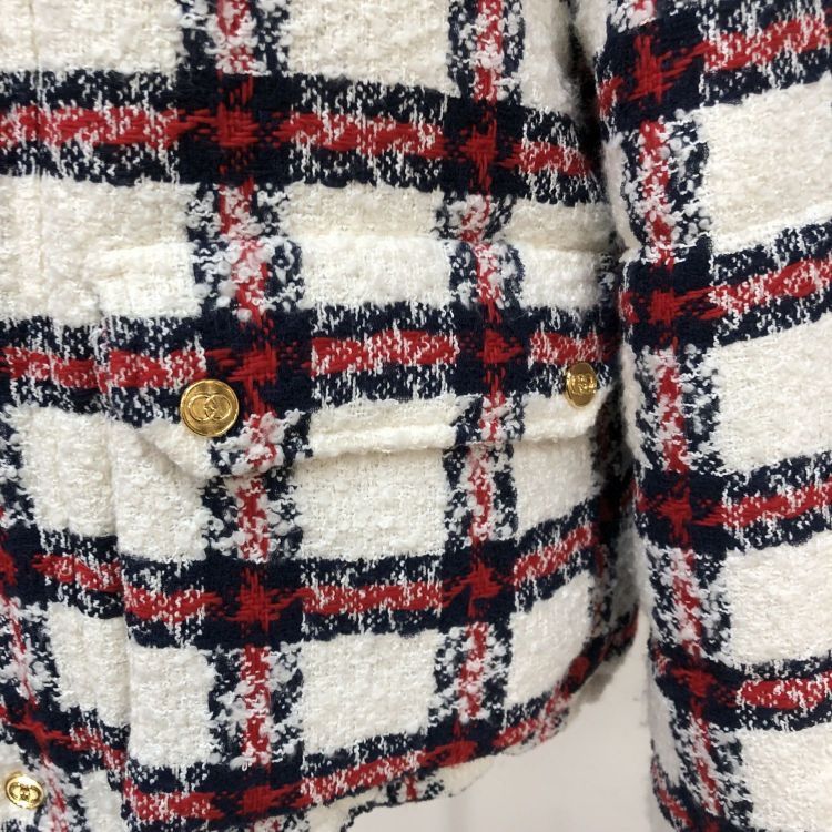 Gucci Gucci Plaid Padded Jacket Size 36 Size XS / US 0-2 / IT 36-38 - 9 Thumbnail