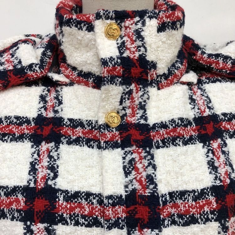 Gucci Gucci Plaid Padded Jacket Size 36 Size XS / US 0-2 / IT 36-38 - 7 Thumbnail