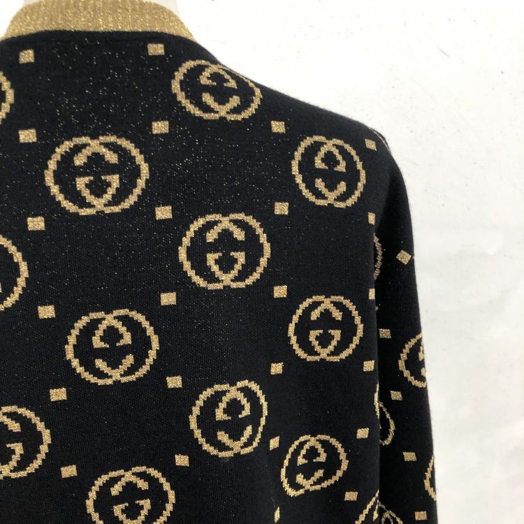 Gucci Gucci Monogram Knit Cardigan Size XS Size XS / US 0-2 / IT 36-38 - 10 Thumbnail