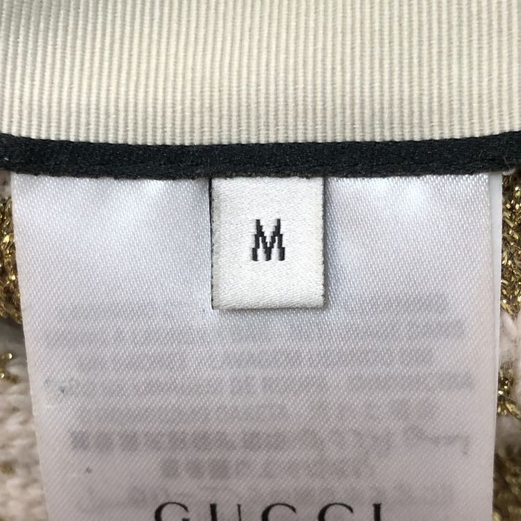 Gucci Gucci Gold Metallic Loved Cardigan Size M Size M / US 6-8 / IT 42-44 - 4 Thumbnail