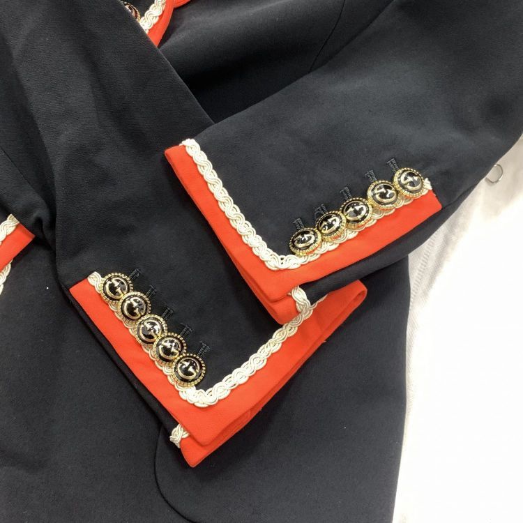 Gucci Gucci Fox Crest Trim Blazer Size 36 Size XS / US 0-2 / IT 36-38 - 8 Thumbnail