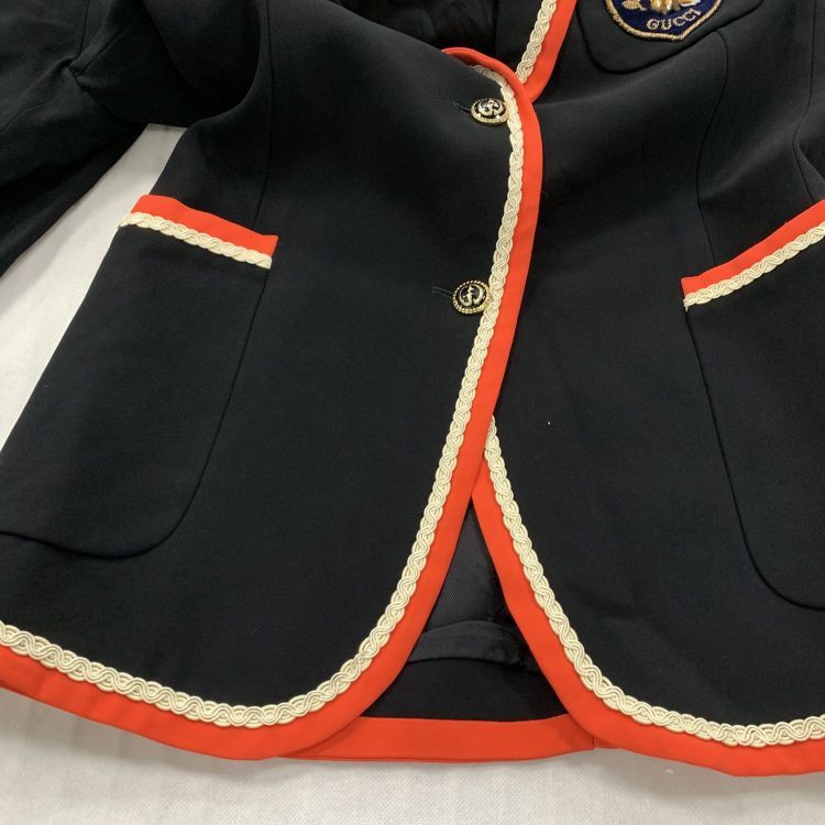Gucci Gucci Fox Crest Trim Blazer Size 36 Size XS / US 0-2 / IT 36-38 - 7 Thumbnail