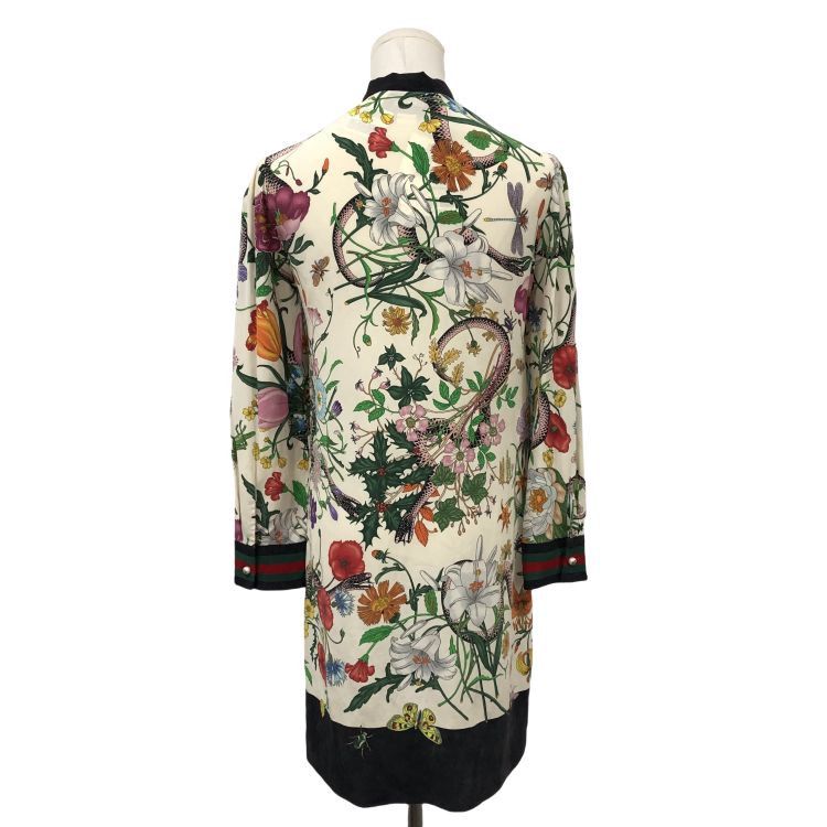 Gucci Gucci Floral Print Mini Dress Size 40 Size S / US 4 / IT 40 - 2 Thumbnail