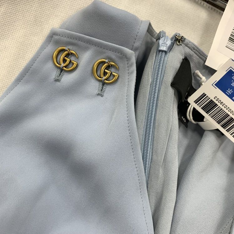 Gucci Gucci GG Logo Button Belted Midi Dress Size 40 Size S / US 4 / IT 40 - 9 Thumbnail