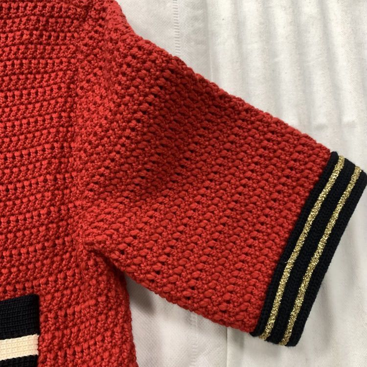 Gucci Gucci Crest Embroidered Knit Dress Size XS Size XS / US 0-2 / IT 36-38 - 9 Thumbnail