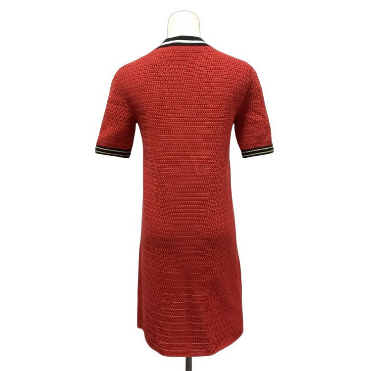 Gucci Gucci Crest Embroidered Knit Dress Size XS Size XS / US 0-2 / IT 36-38 - 2 Thumbnail
