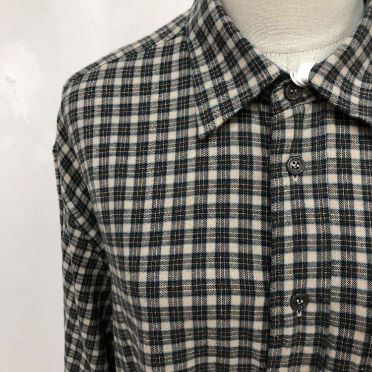 Gucci Gucci Checkered Shirt with Embroidery Size S Size US S / EU 44-46 / 1 - 6 Thumbnail