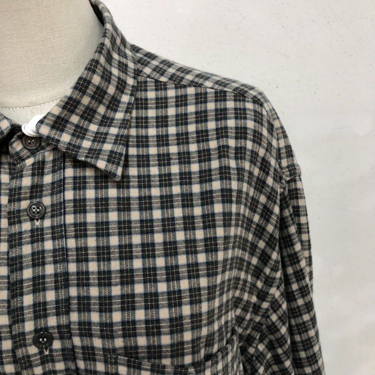Gucci Gucci Checkered Shirt with Embroidery Size S Size US S / EU 44-46 / 1 - 7 Thumbnail