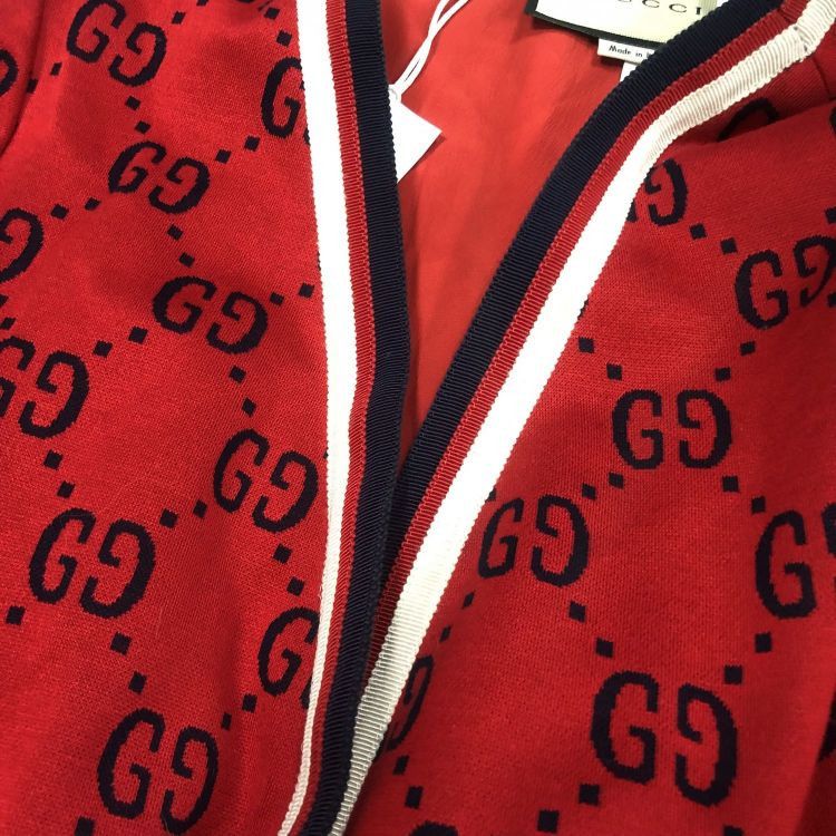 Gucci Gucci GG Monogram Knit Cardigan Size L Size L / US 10 / IT 46 - 6 Thumbnail