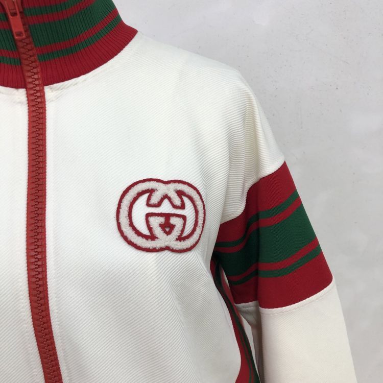 Gucci Gucci Logo Track Jacket Size L Size US L / EU 52-54 / 3 - 11 Thumbnail