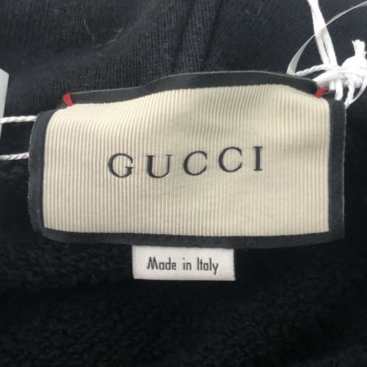 Gucci Gucci Distressed Logo Hoodie Size S Size US S / EU 44-46 / 1 - 3 Thumbnail