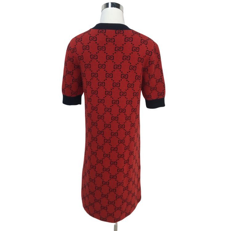 Gucci Gucci GG Logo Knitted Midi Dress Size XS Size XS / US 0-2 / IT 36-38 - 2 Thumbnail