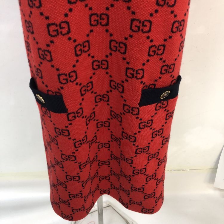 Gucci Gucci GG Logo Knitted Midi Dress Size XS Size XS / US 0-2 / IT 36-38 - 6 Thumbnail