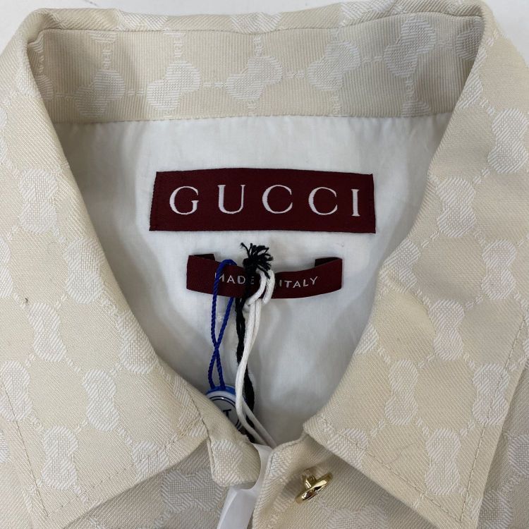 Gucci Gucci GG Monogram Button Up Shirt Set Size 42 Size M / US 6-8 / IT 42-44 - 3 Thumbnail