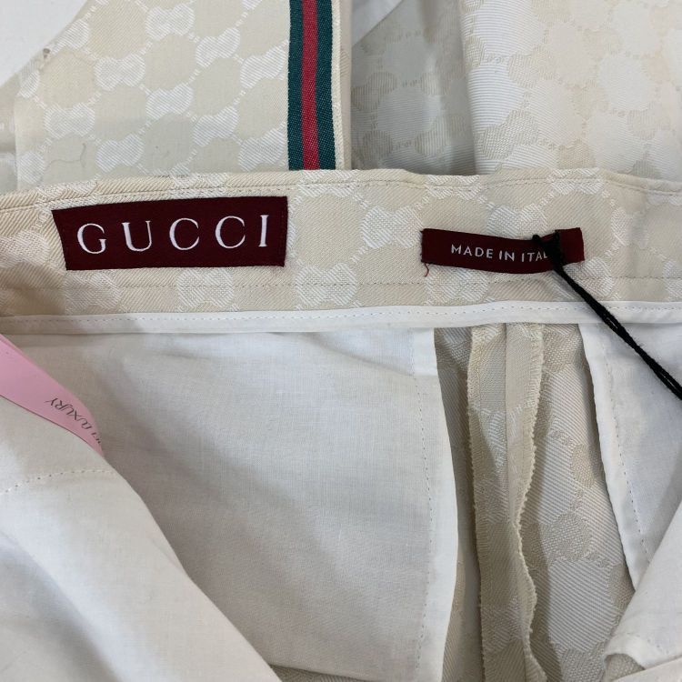 Gucci Gucci GG Monogram Button Up Shirt Set Size 42 Size M / US 6-8 / IT 42-44 - 4 Thumbnail