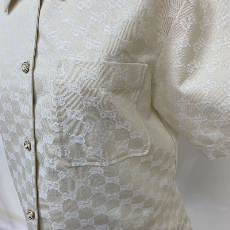 Gucci Gucci GG Monogram Button Up Shirt Set Size 42 Size M / US 6-8 / IT 42-44 - 8 Thumbnail