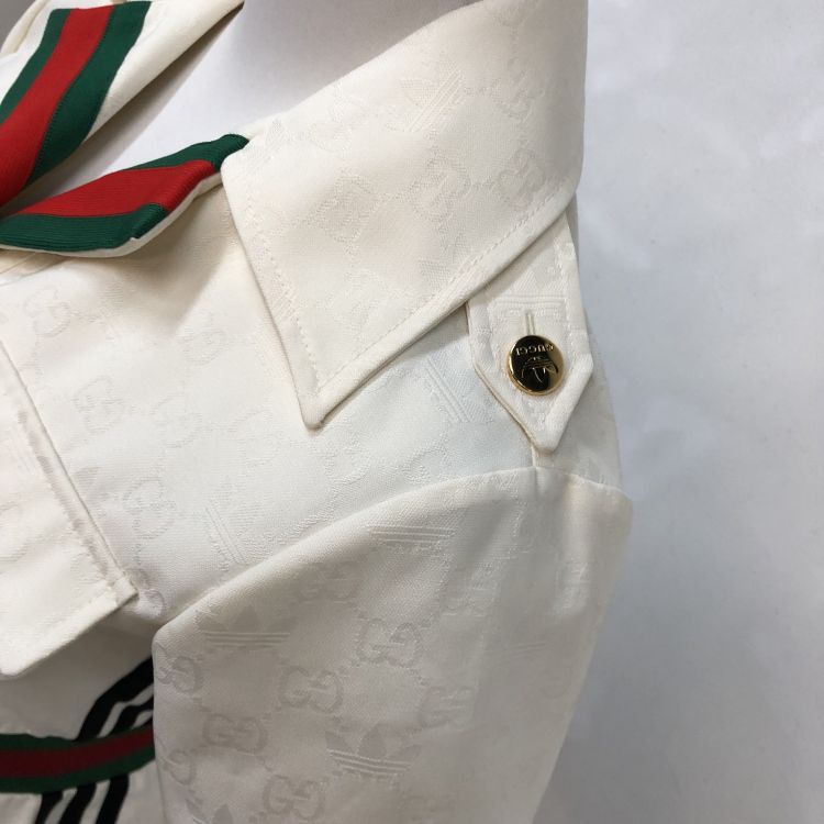 Gucci Gucci x Adidas Monogram Jumpsuit Size 36 Size 25" / US 0 / IT 36 - 7 Thumbnail