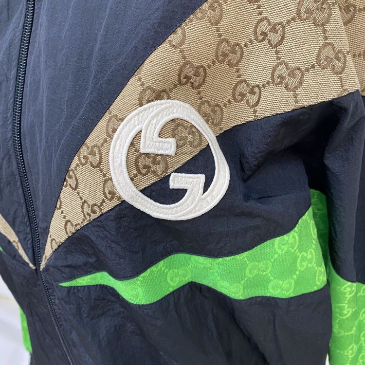 Gucci Gucci Colorblock GG Windbreaker Jacket Size S Size US S / EU 44-46 / 1 - 6 Thumbnail