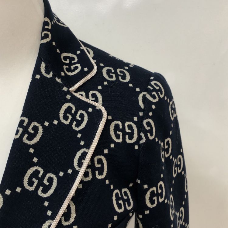 Gucci Gucci Monogram Blazer Size 36 Size XS / US 0-2 / IT 36-38 - 9 Thumbnail