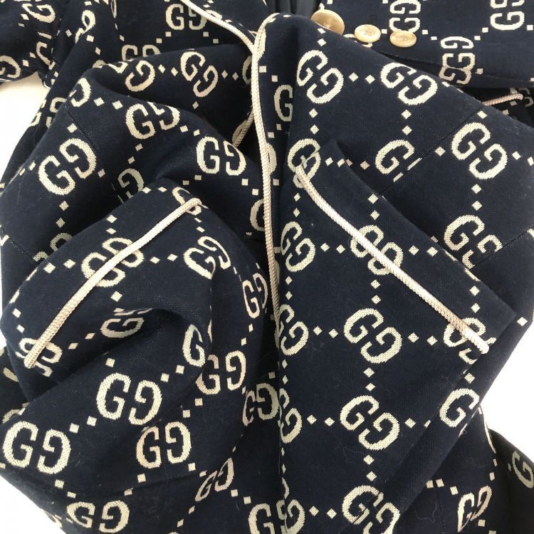 Gucci Gucci Monogram Blazer Size 36 Size XS / US 0-2 / IT 36-38 - 14 Thumbnail