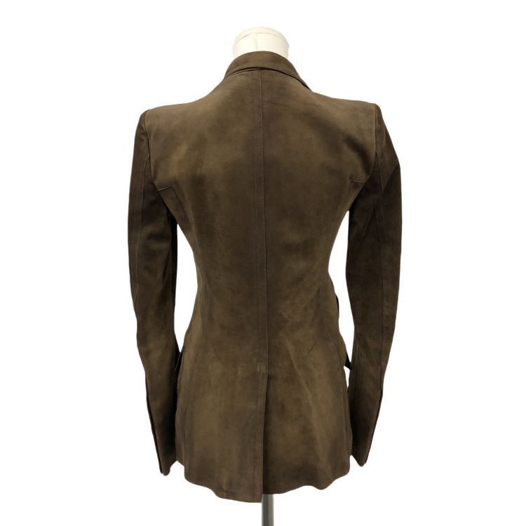 Gucci Gucci Brown Suede Blazer Size 36 Size XS / US 0-2 / IT 36-38 - 2 Thumbnail