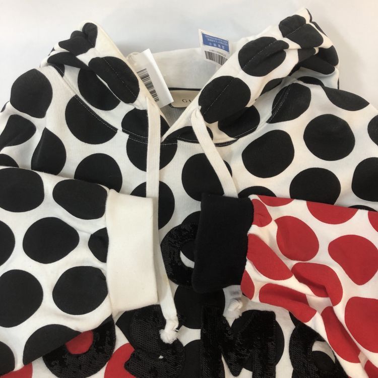 Gucci Gucci Polka Dot Hoodie Size XL Size US XL / EU 56 / 4 - 9 Thumbnail