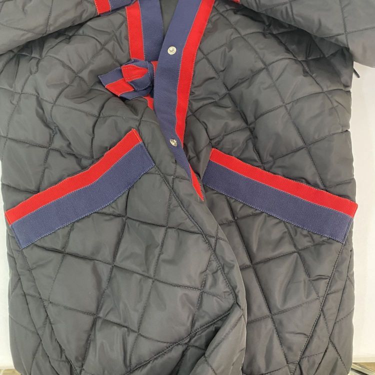 Gucci Gucci Quilted Bow Hooded Jacket Size 38 Size XS / US 0-2 / IT 36-38 - 12 Thumbnail