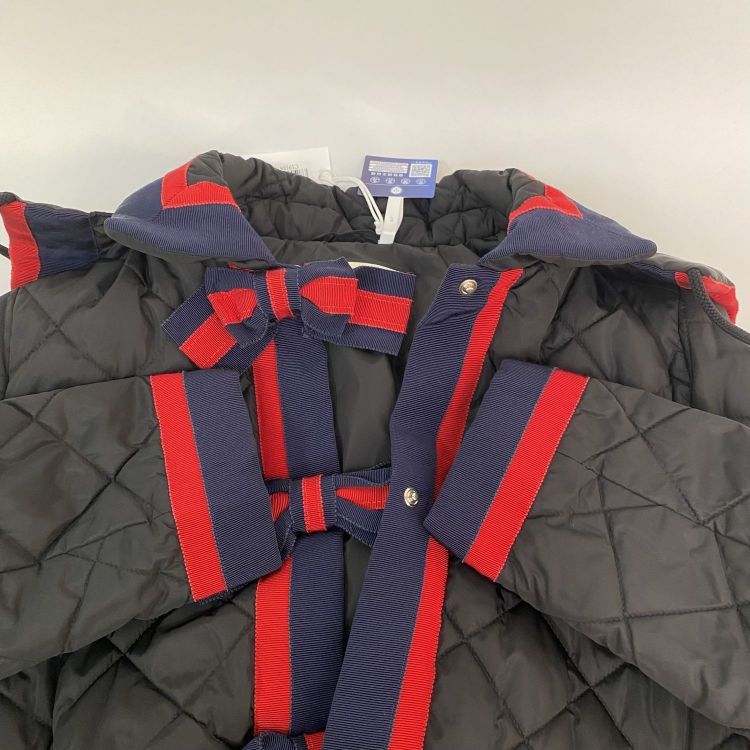Gucci Gucci Quilted Bow Hooded Jacket Size 38 Size XS / US 0-2 / IT 36-38 - 11 Thumbnail