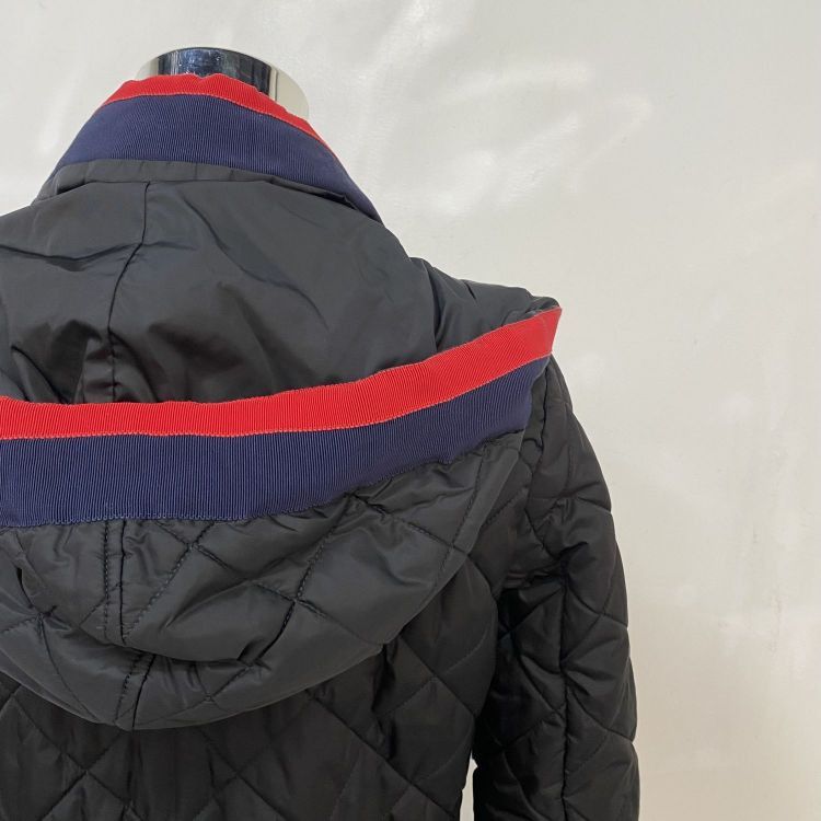 Gucci Gucci Quilted Bow Hooded Jacket Size 38 Size XS / US 0-2 / IT 36-38 - 9 Thumbnail