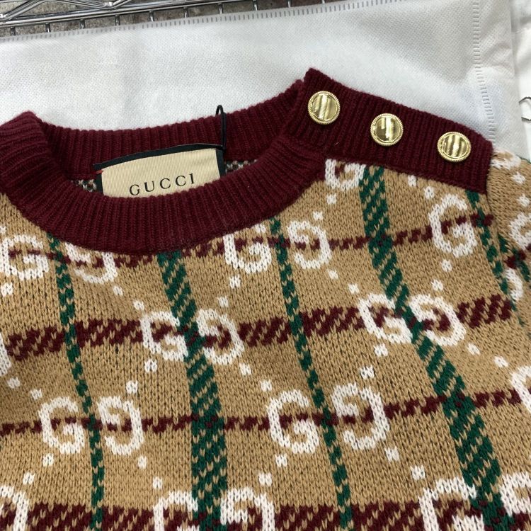 Gucci Gucci GG Pattern Knit Dress Size XS Size XS / US 0-2 / IT 36-38 - 10 Thumbnail