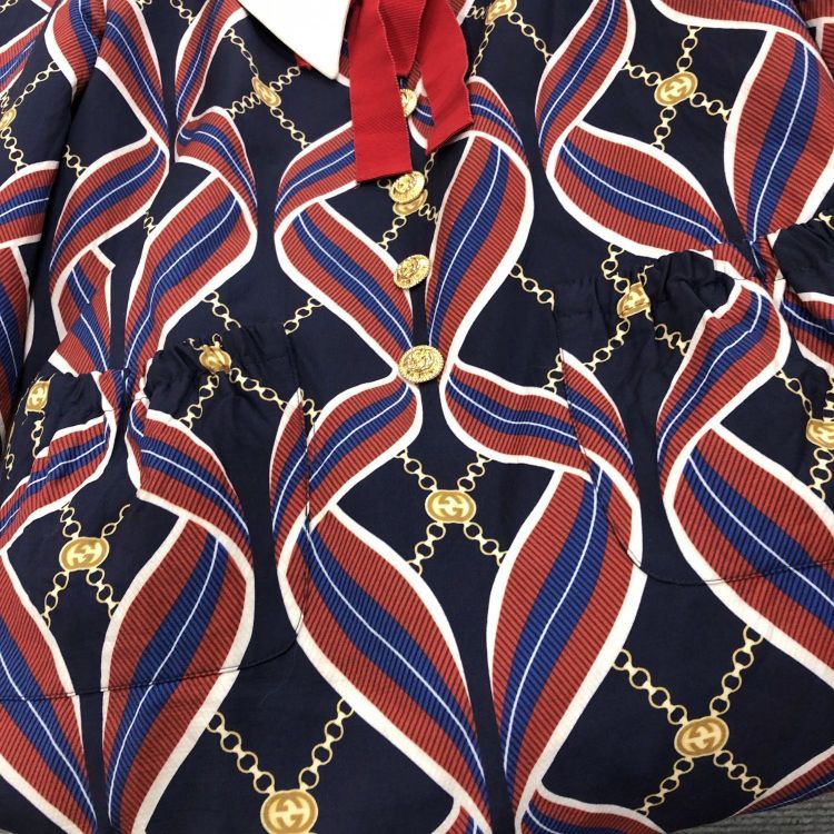 Gucci Gucci Chain Print Midi Dress Size 38 Size XS / US 0-2 / IT 36-38 - 7 Thumbnail