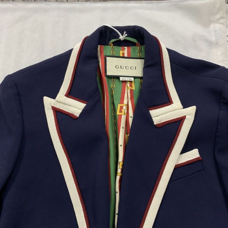 Gucci Gucci Trimmed Blazer IT 40 Size S / US 4 / IT 40 - 9 Thumbnail
