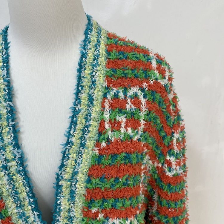 Gucci Gucci GG Logo Multi-Color Cardigan Size M Size US M / EU 48-50 / 2 - 7 Thumbnail