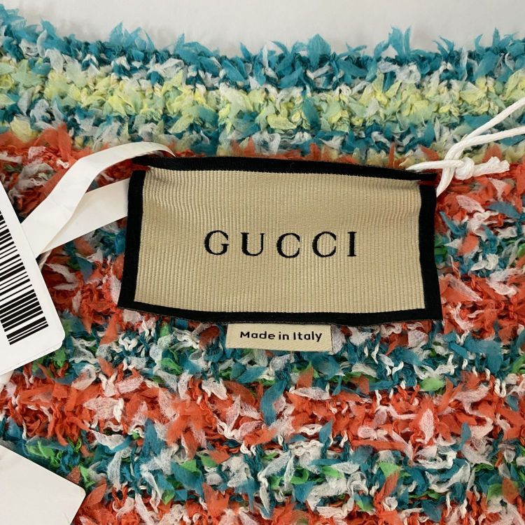 Gucci Gucci GG Logo Multi-Color Cardigan Size M Size US M / EU 48-50 / 2 - 3 Thumbnail