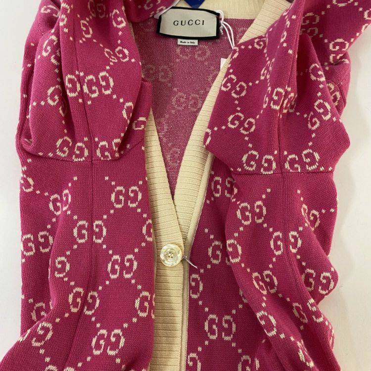 Gucci Gucci GG Monogram Cardigan Size XS Size XS / US 0-2 / IT 36-38 - 11 Thumbnail