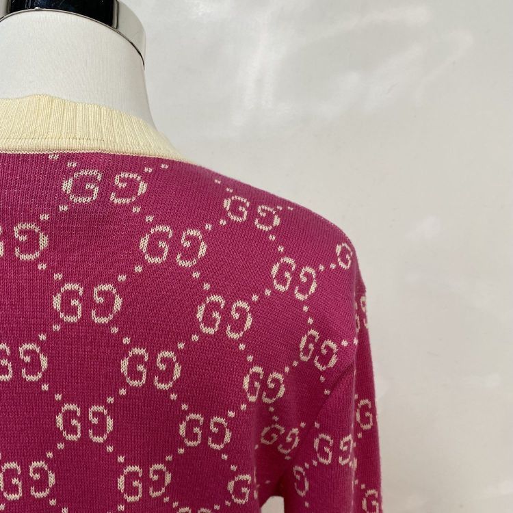 Gucci Gucci GG Monogram Cardigan Size XS Size XS / US 0-2 / IT 36-38 - 9 Thumbnail